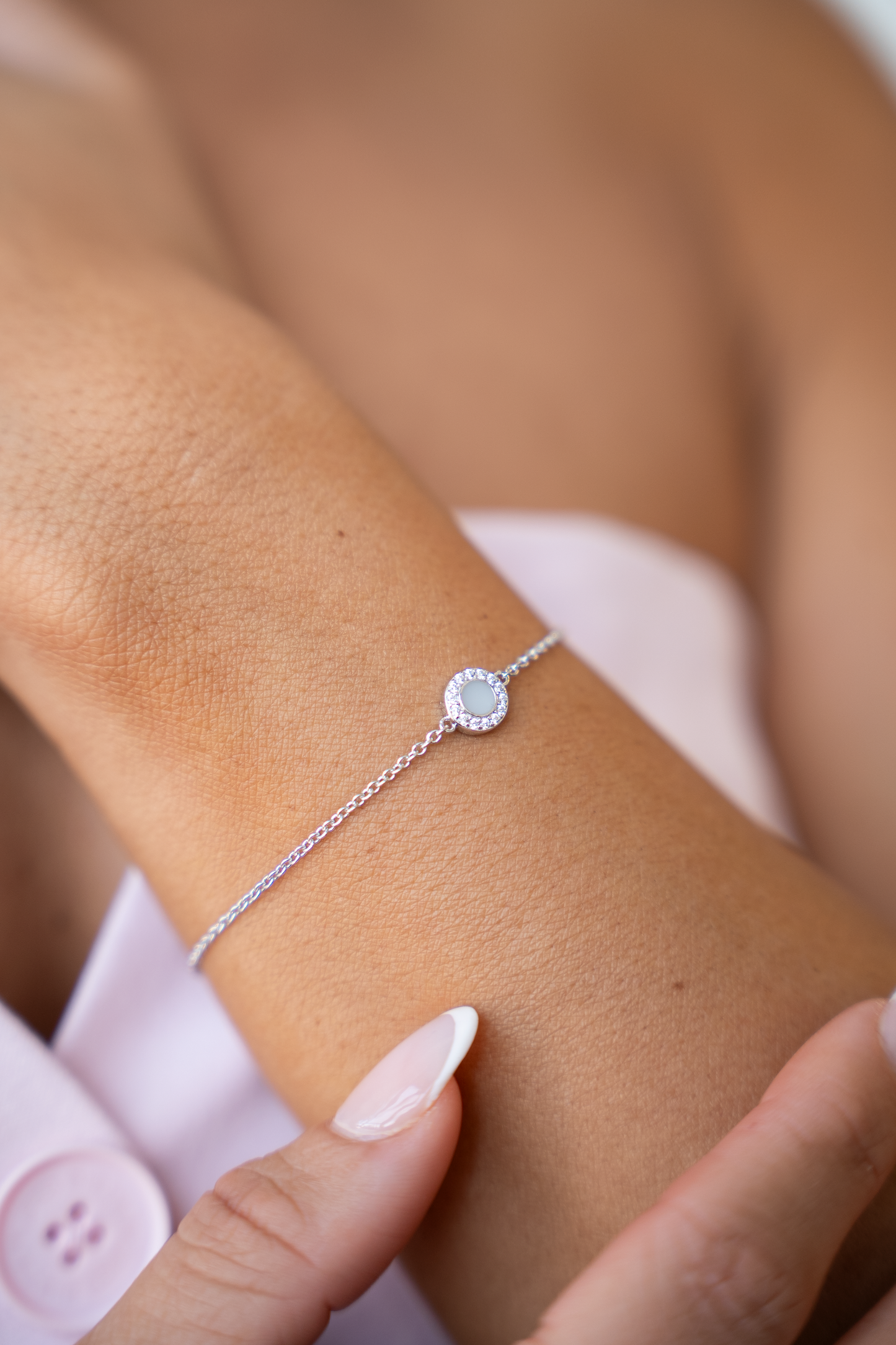 Juul | Moedermelk armband Zilver