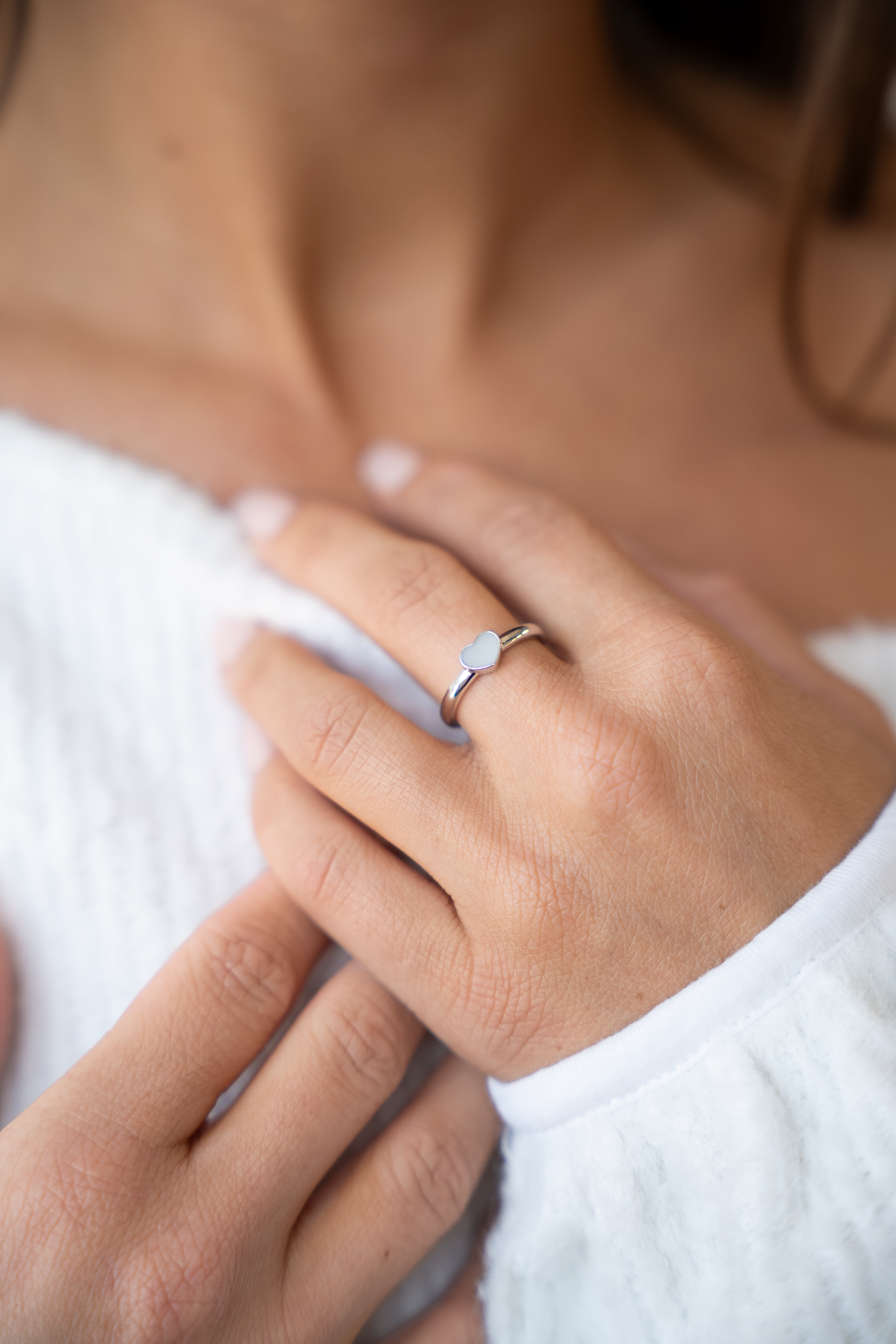 Lisa | Moedermelk Ring massief