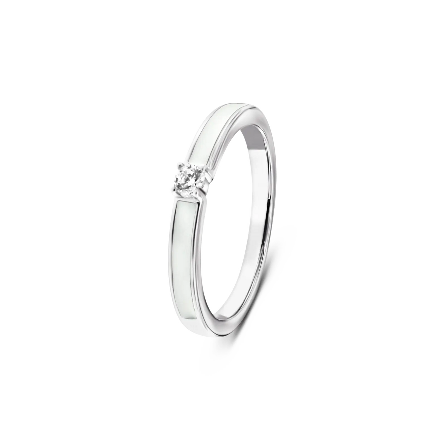 Cinderella | Moedermelk Ring massief