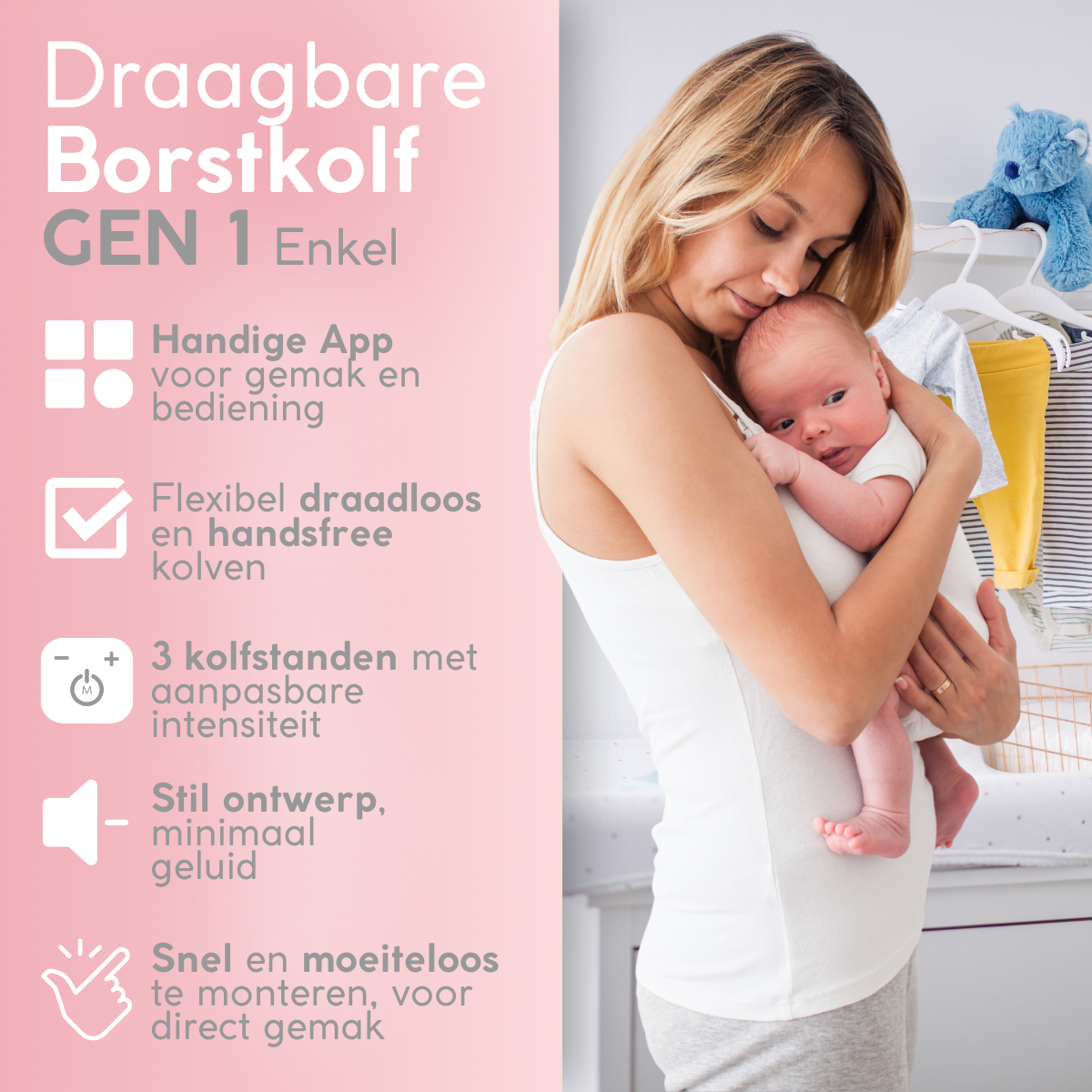 Enkele Youha The Ins - Gen 1 - 24mm met app