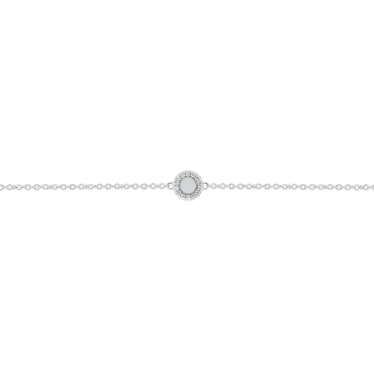 Juul | Moedermelk armband Zilver