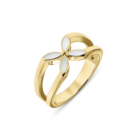 Fleur | Moedermelk Ring massief