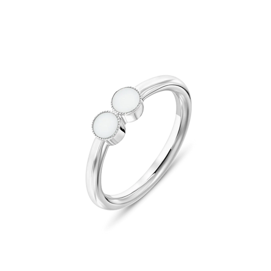 Bo | Moedermelk Ring Zilver
