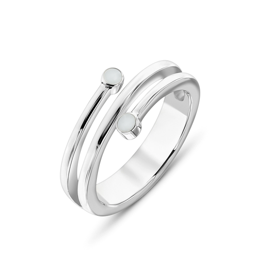 Aurore | Moedermelk Ring Zilver