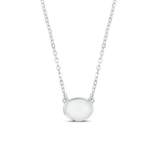 Juna | Moedermelk Ketting Zilver