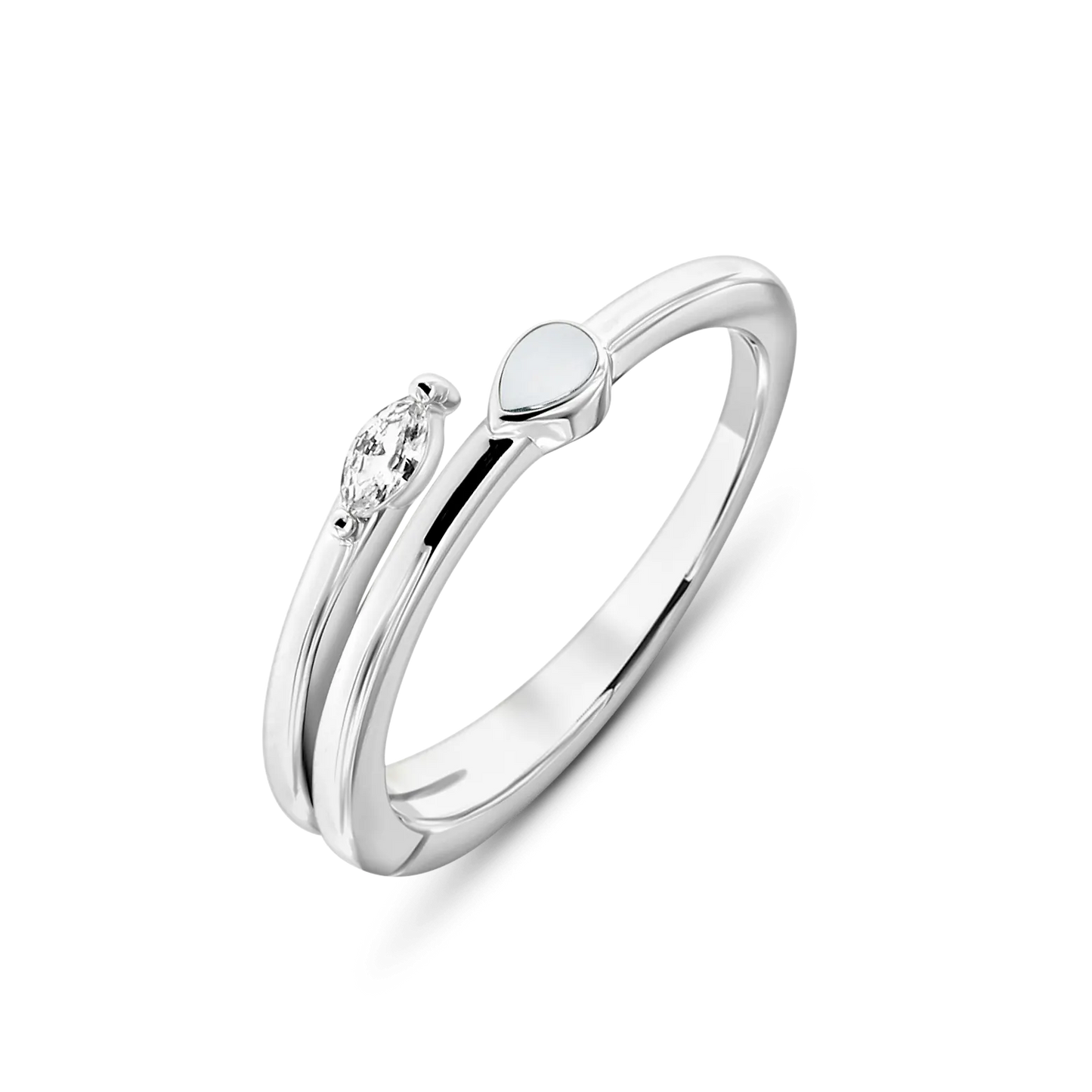 Naomi | Moedermelk Ring Zilver