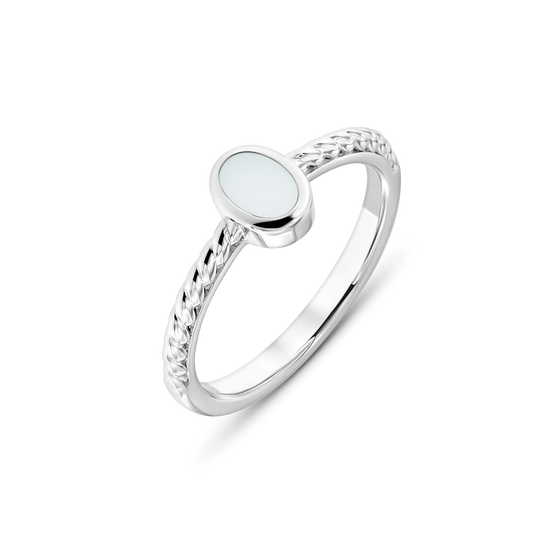 Ilse | Moedermelk Ring Zilver