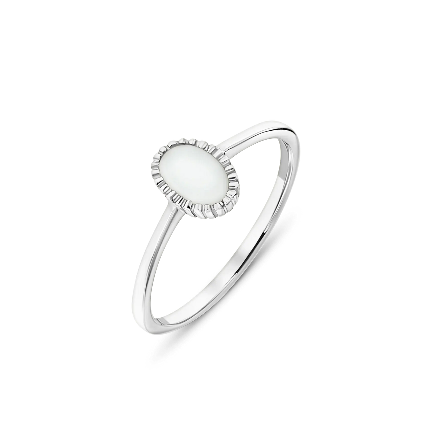 Lauren | Moedermelk Ring massief