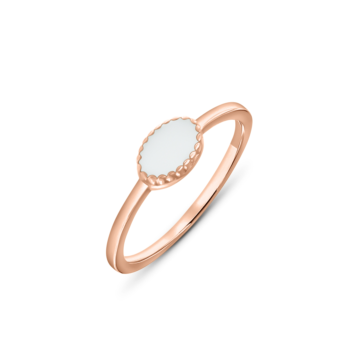 Luna | Moedermelk Ring massief