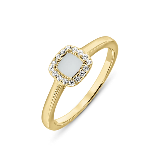 Lara | Moedermelk Ring massief