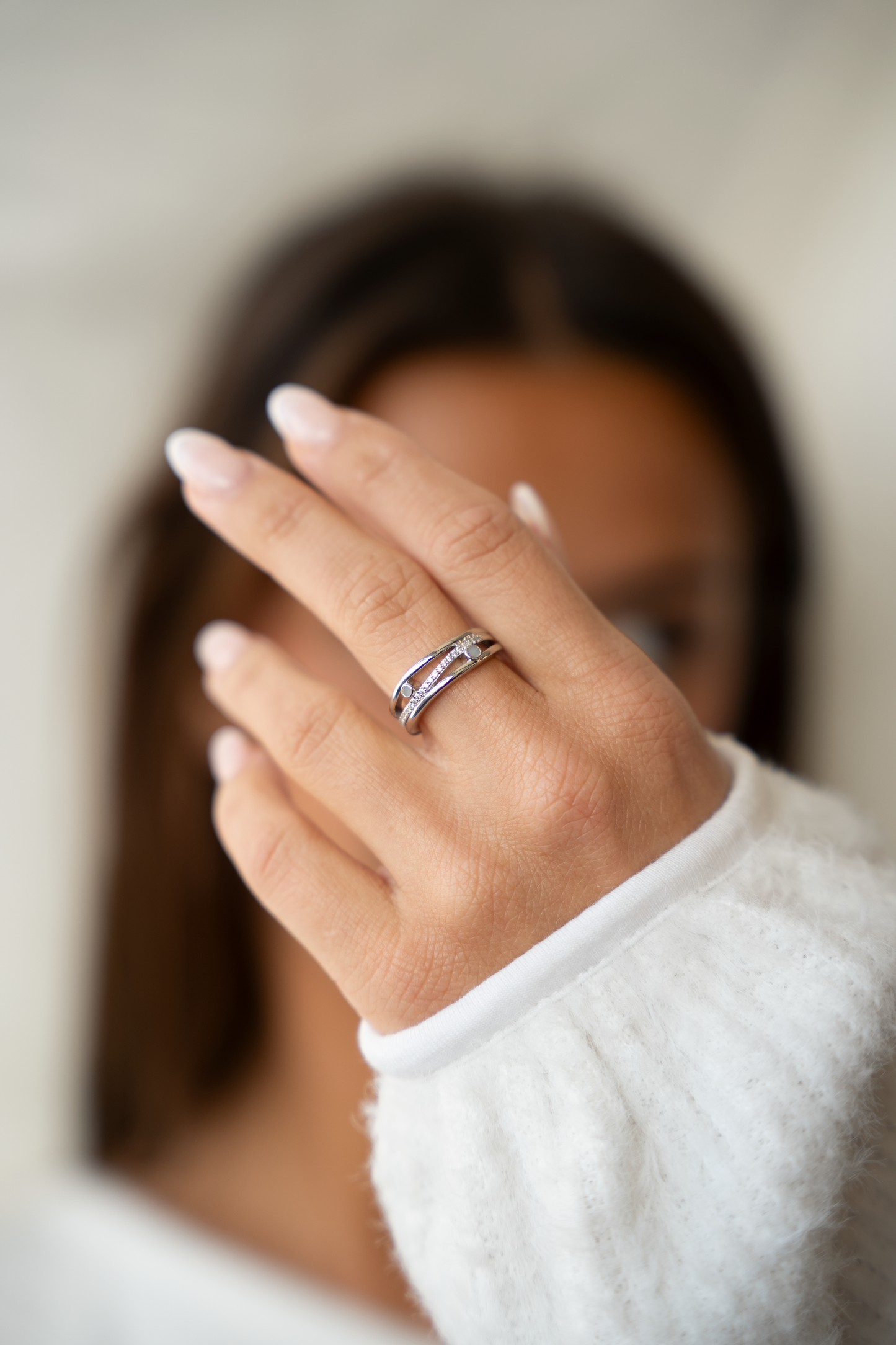Charlotte | Moedermelk Ring massief