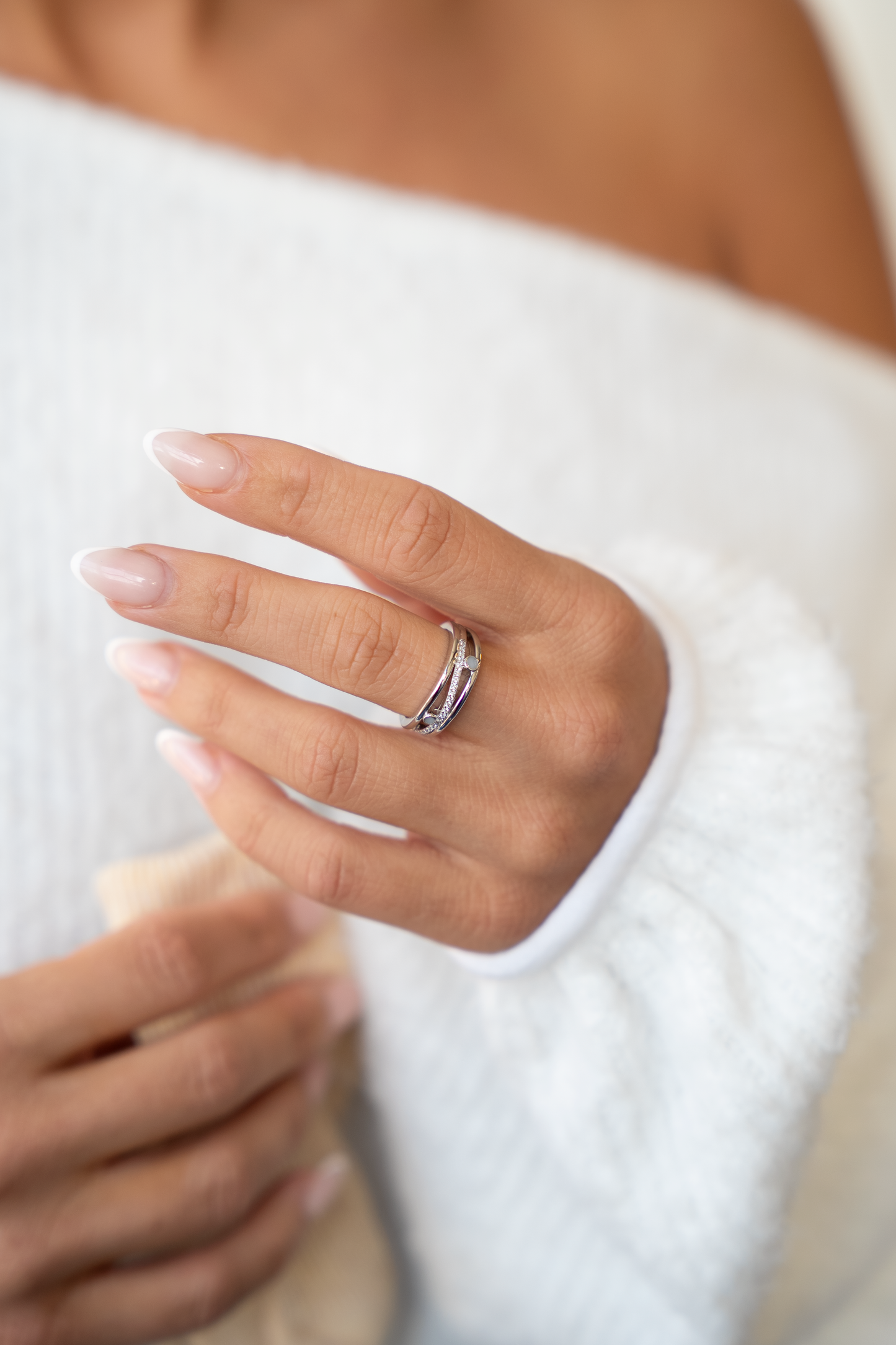 Charlotte | Moedermelk Ring Zilver
