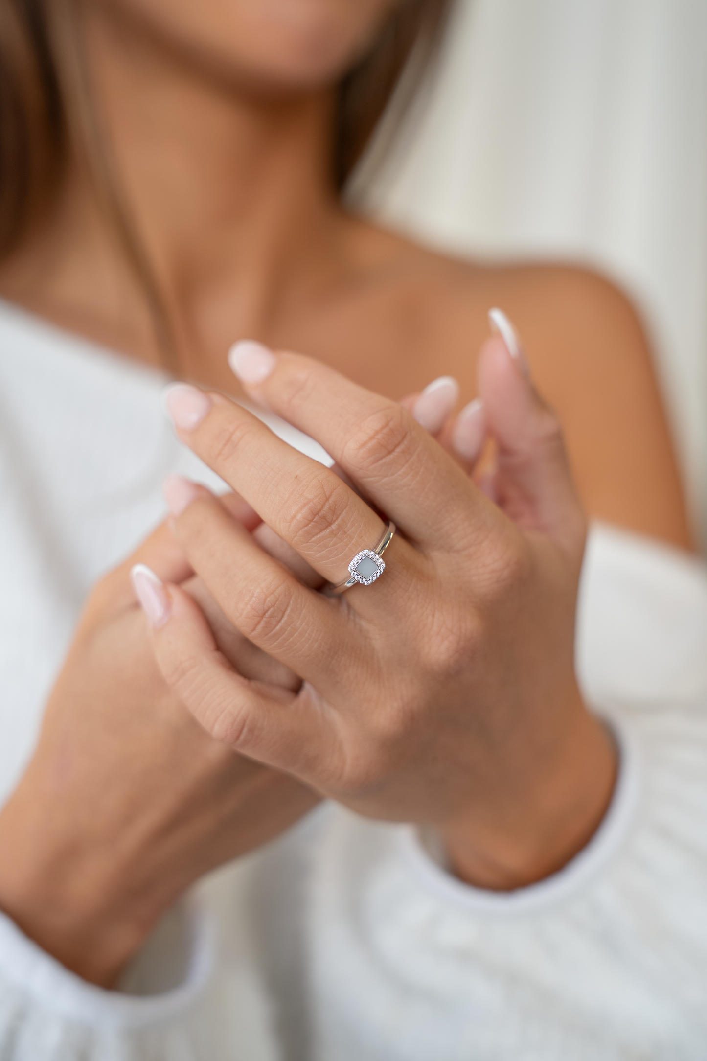Lara | Moedermelk Ring massief
