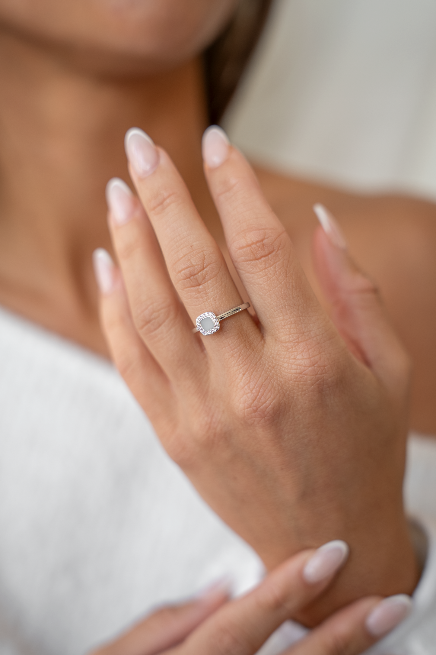 Lara | Moedermelk Ring massief