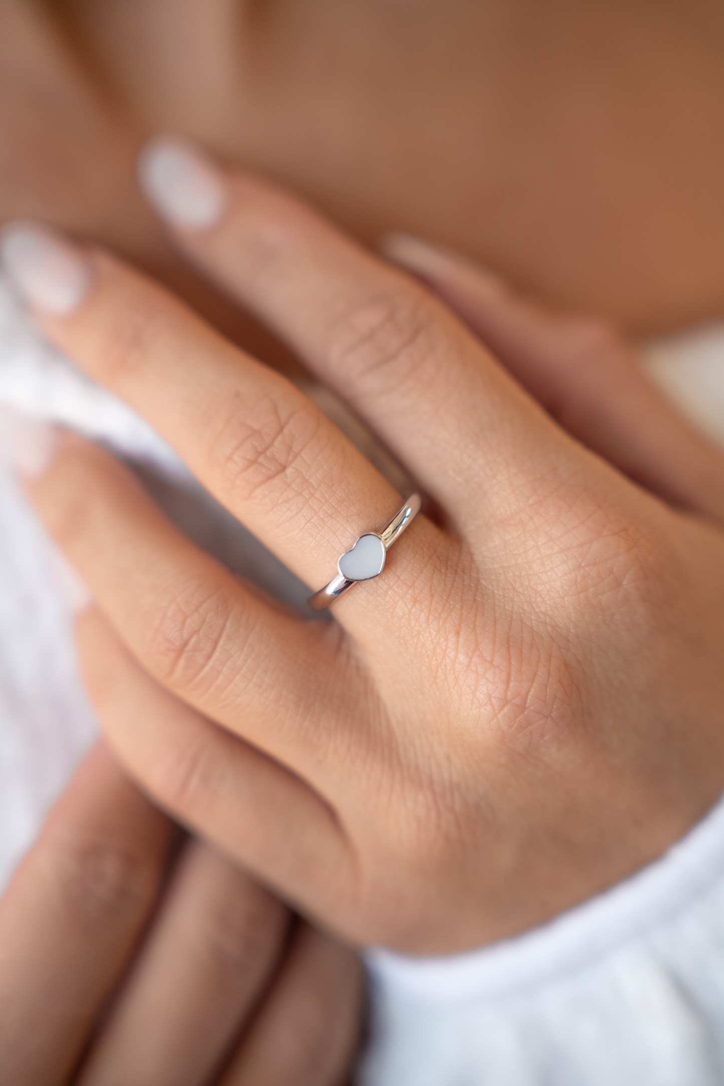 Lisa | Moedermelk Ring massief