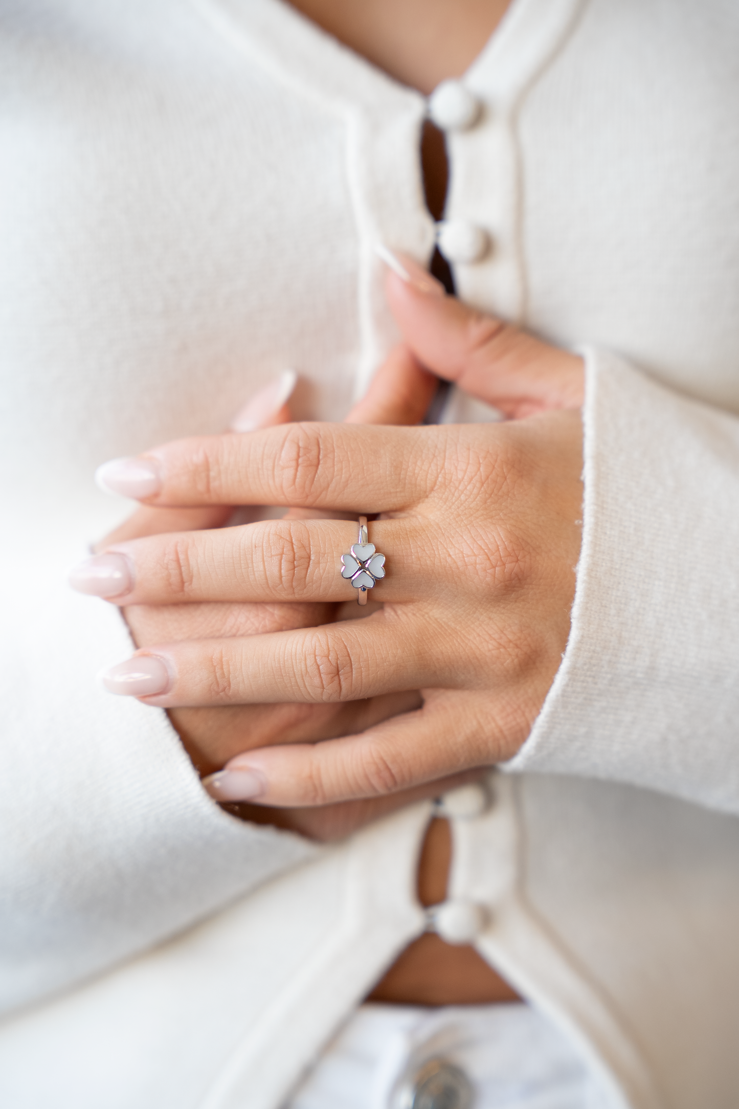 Lucy | Moedermelk Ring Zilver