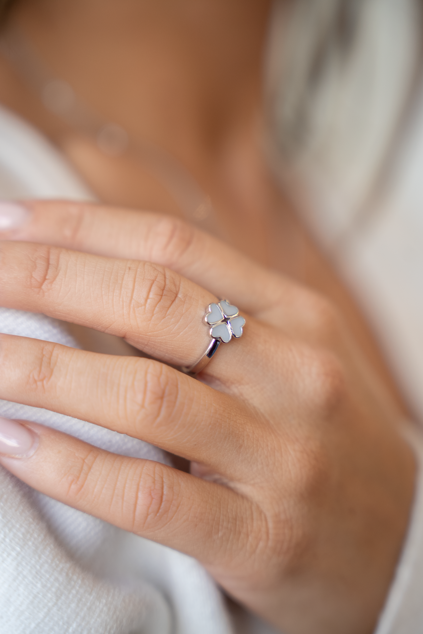 Lucy | Moedermelk Ring Zilver