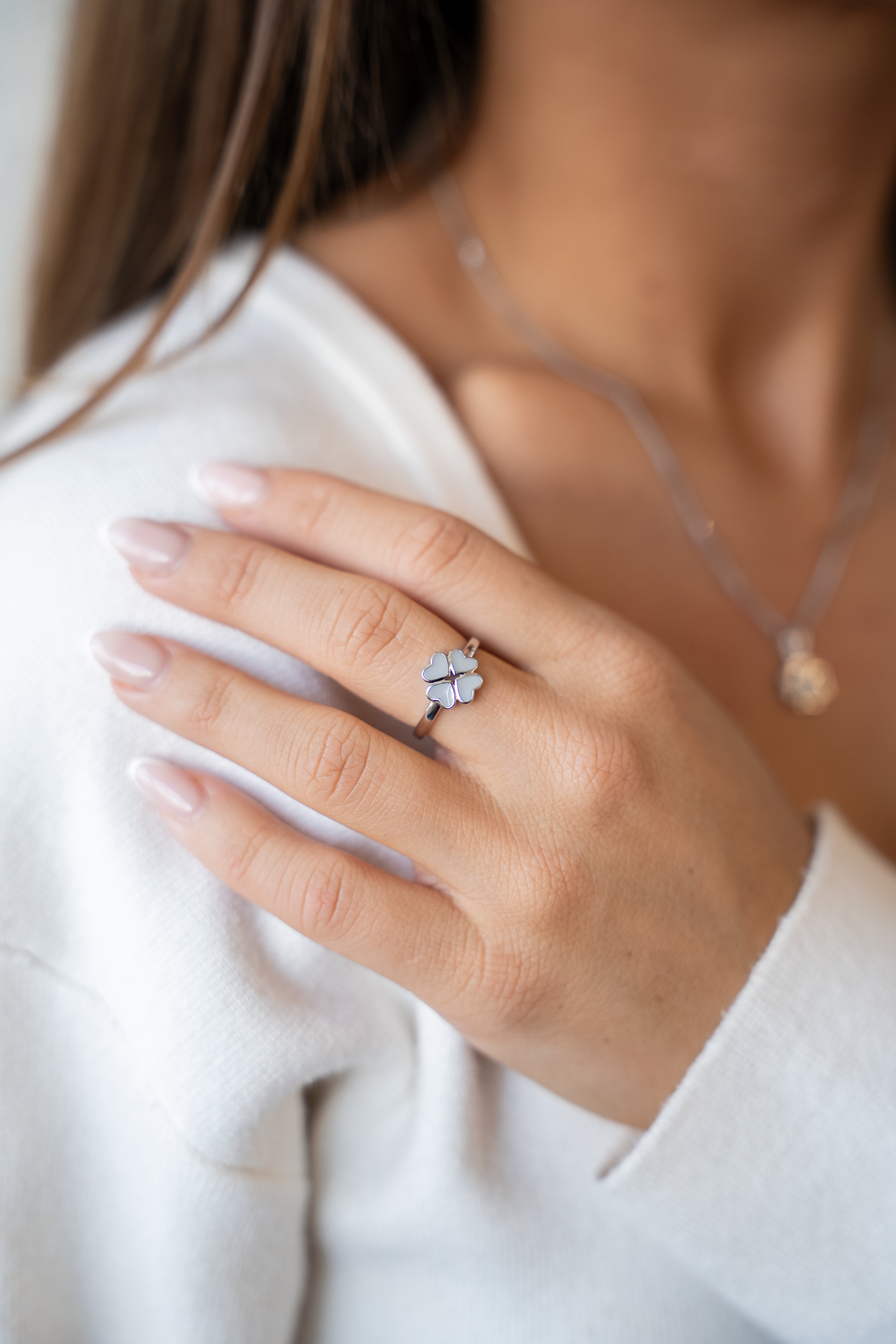 Lucy | Moedermelk Ring Zilver