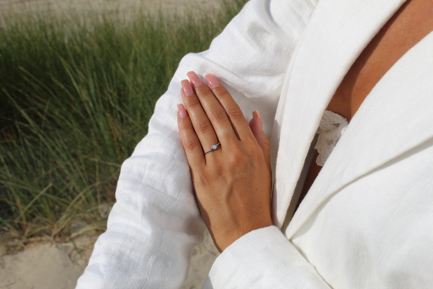 Giulia | Moedermelk Ring Zilver