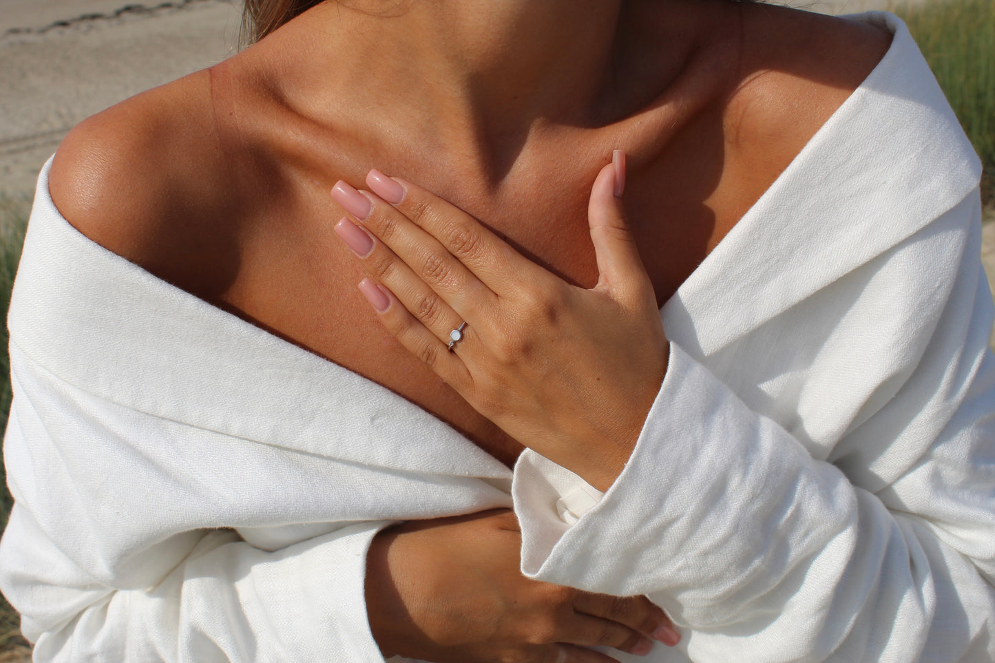 Giulia | Moedermelk Ring Zilver