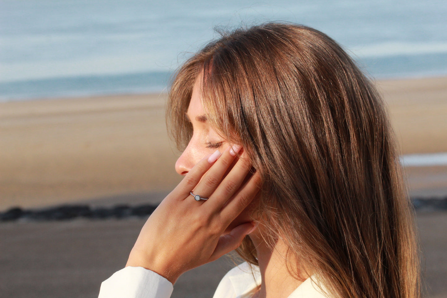 Isabelle | Moedermelk Ring Zilver