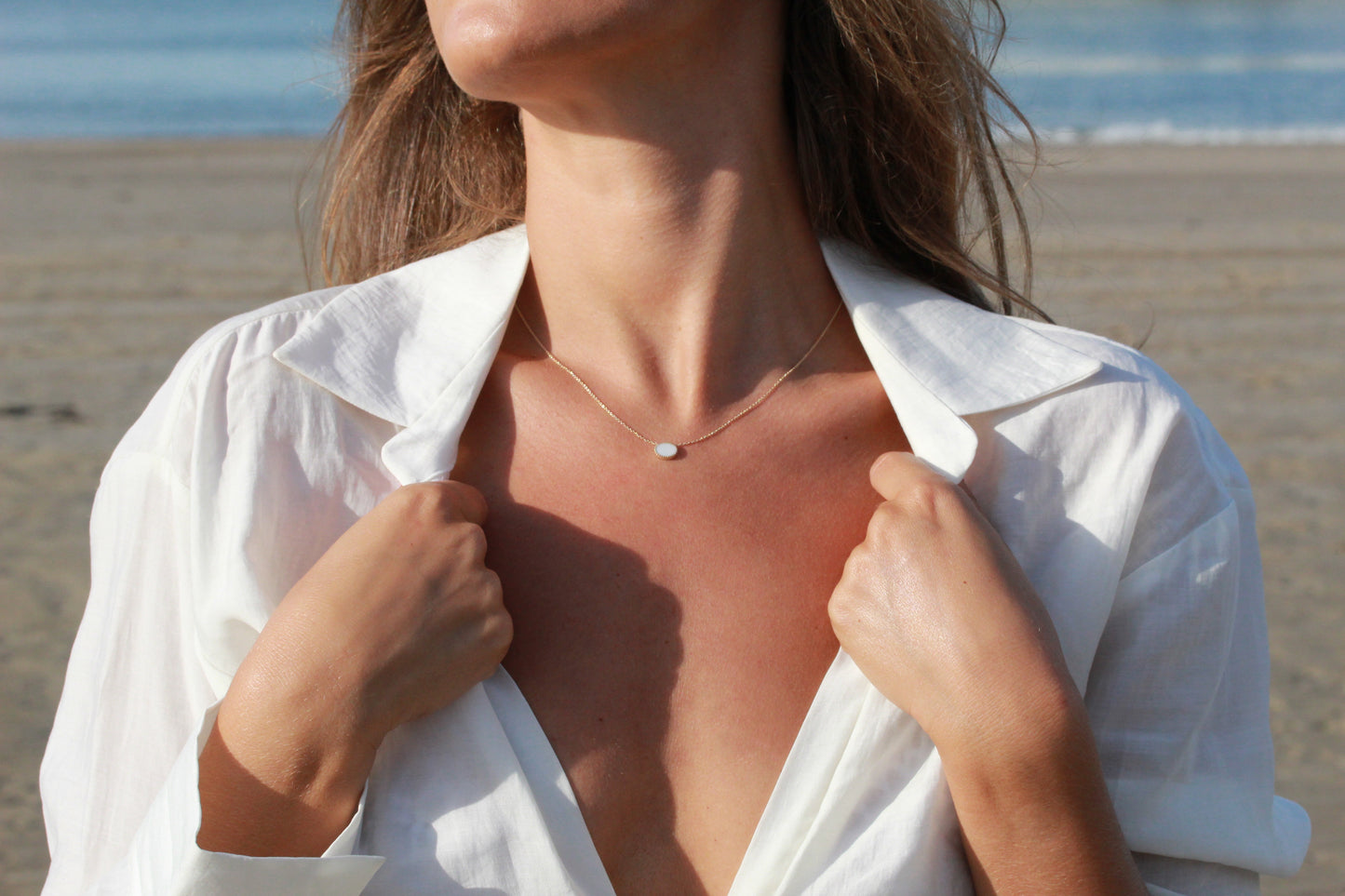 Luna | Moedermelk Ketting massief