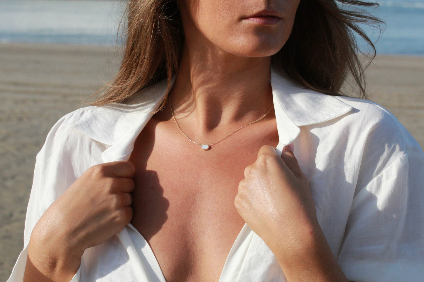 Luna | Moedermelk Ketting massief