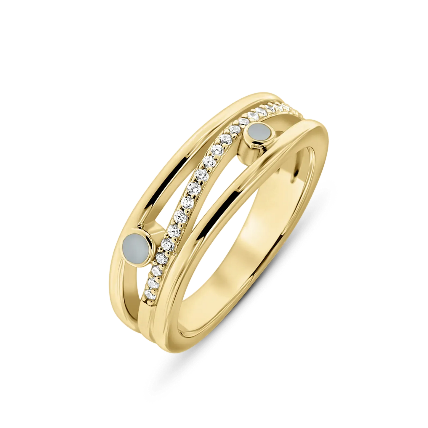 Charlotte | Moedermelk Ring massief