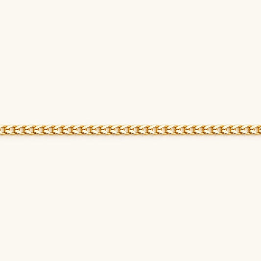 Ketting van geel goud met een klassiek ontwerp