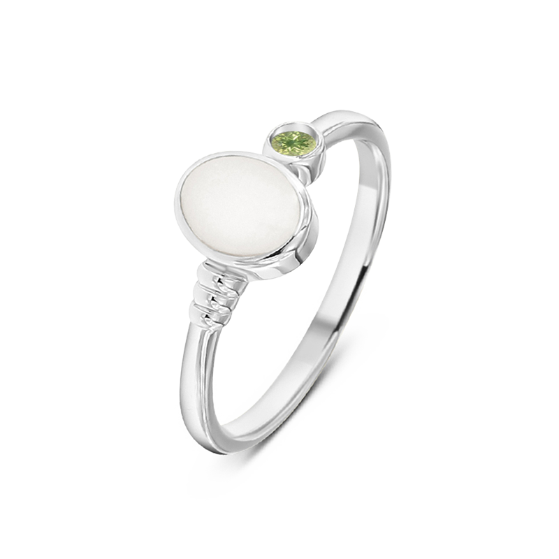 Elisa | Moedermelk Ring Zilver