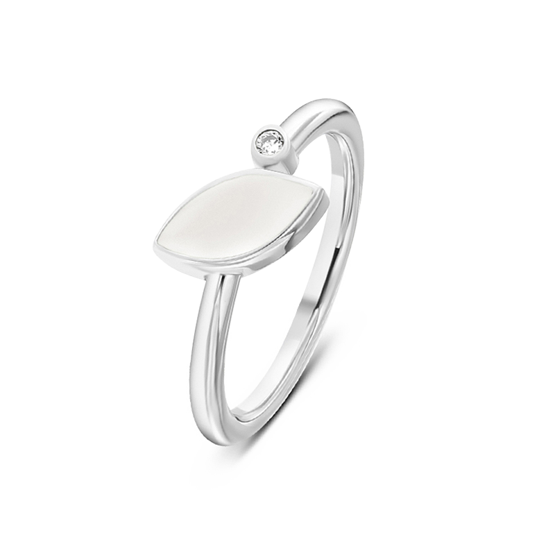 Lina | Moedermelk Ring Zilver