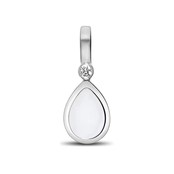 Magic Drop | Moedermelk Hanger Zilver